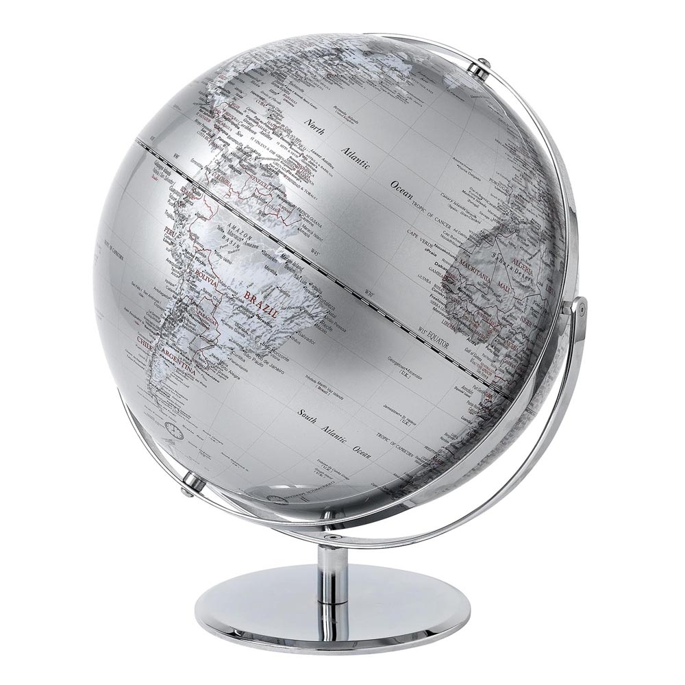 Silver Globe 43 cm Victoria Art Gallery