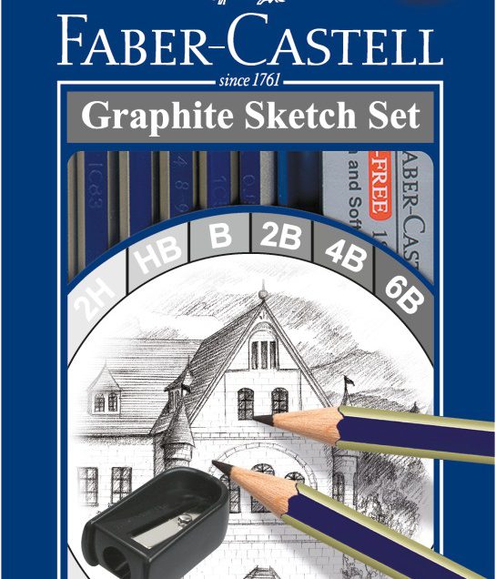 FaberCastell Graphite Sketch Set Victoria Art Gallery